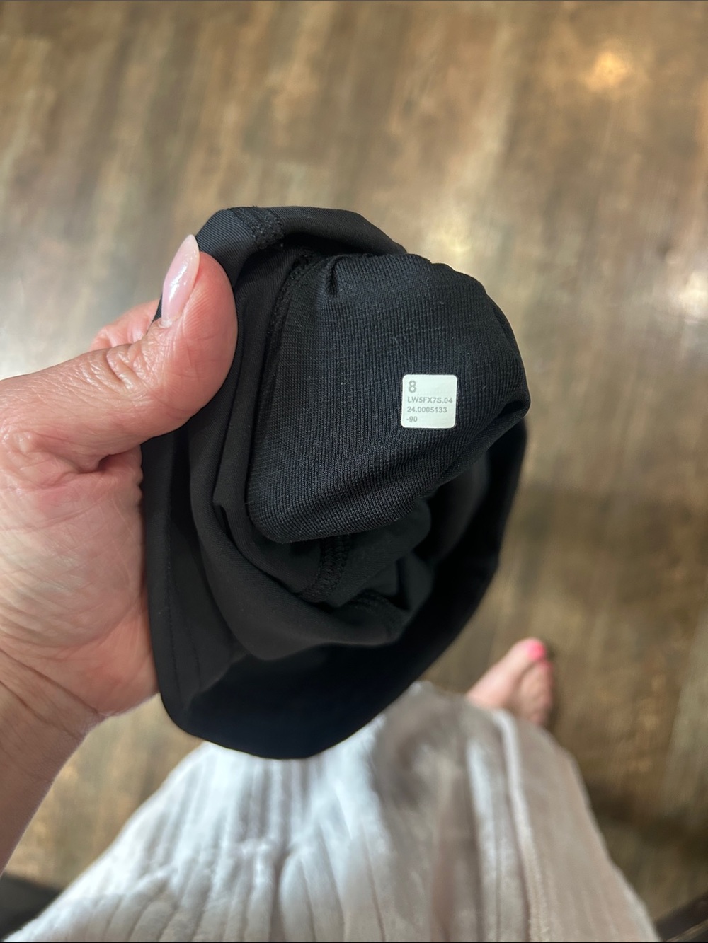 lululemon athletica Black High-Rise Wunder trains 25 in EUC - Picture 4 of 4